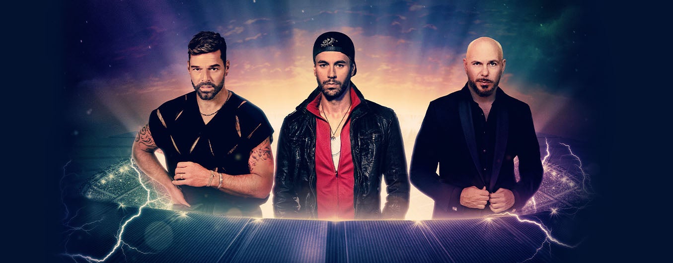 Enrique Iglesias, Pitbull, Ricky Martin 