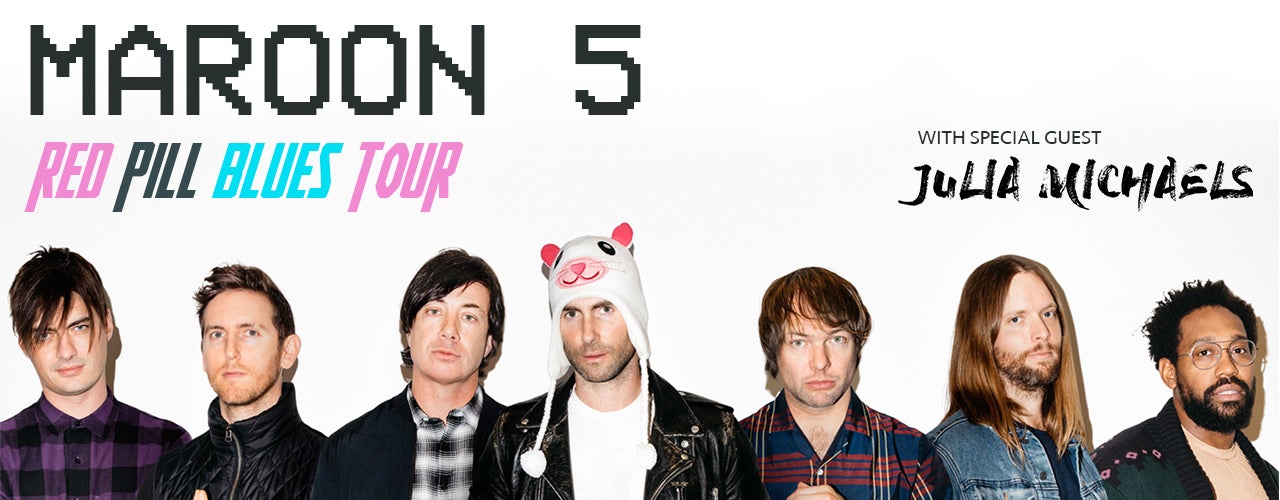 Monopol Modtagelig for Strengt Maroon 5 Announces 2018 Red Pill Blues Tour | T-Mobile Center