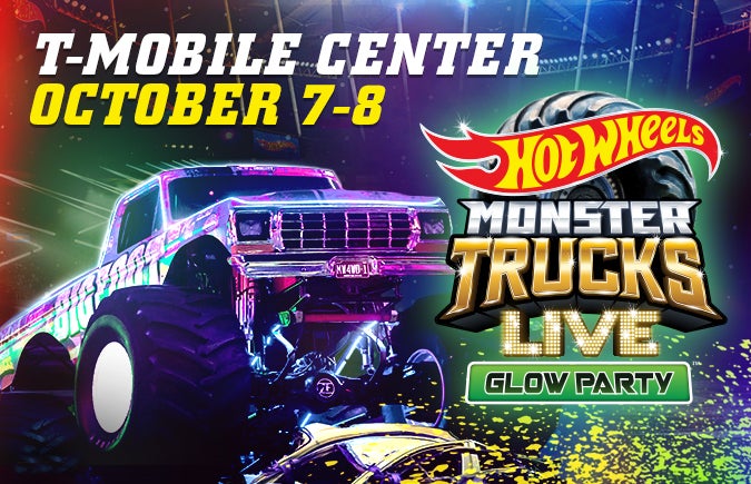 More Info for All-New Hot Wheels Monster Trucks Live Glow Party Lights Up T-Mobile Center