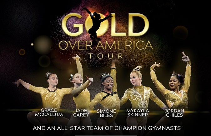 More Info for Simone Biles and Teammates Headline Gold Over America Tour Landing in Kansas City on Oct. 12