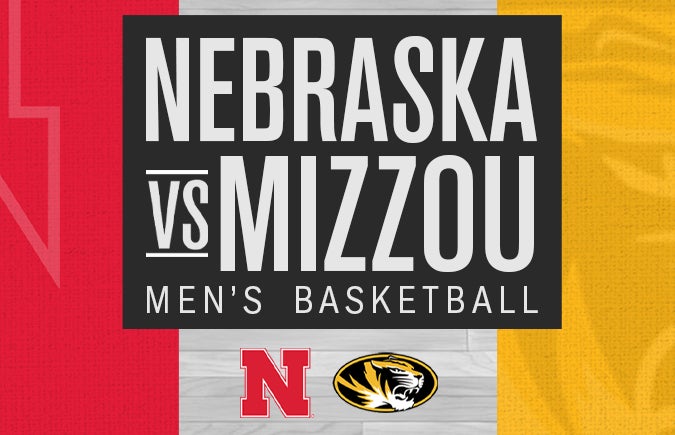 Nebraska and Missouri Men's Basketball to Meet at T-Mobile Center