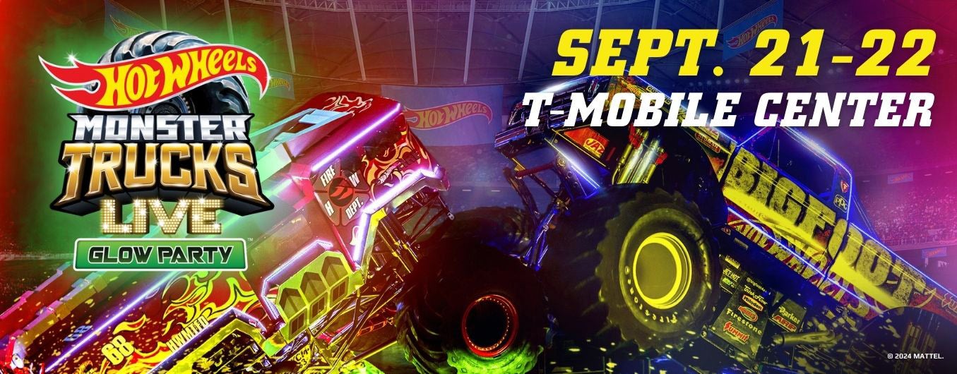 Hot Wheels Monster Trucks Live Glow Party 