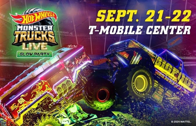 More Info for All-New Hot Wheels Monster Trucks Live Glow Party Lights Up T-Mobile Center 