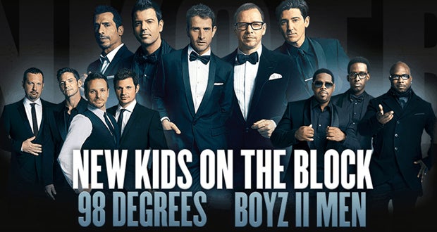 New Kids on the Block, 98 Degrees and Boyz II Men Come To T-Mobile Center  On July 21